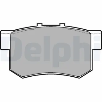 Гальмівні колодки дискові HONDA Accord/Legend/Prelude "91-99 Delphi LP948