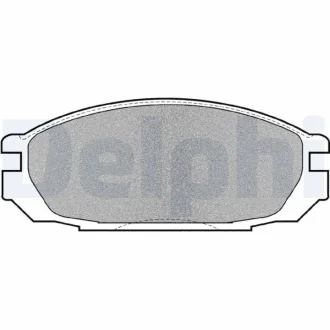 Комплект тормозных колодок Delphi LP983