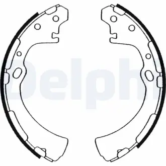Гальмівні колодки, барабанні Delphi LS1505