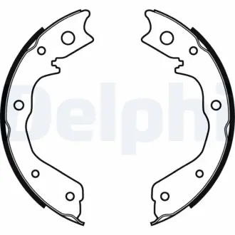 Гальмівні колодки, барабанні Delphi LS1928