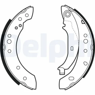 Комлект тормозных накладок Delphi LS2002