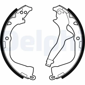 Гальмівна колодка VW AMAROK 2.0/2.0D/3.0D 09.10- Delphi LS2056