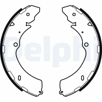 Комлект тормозных накладок Delphi LS2063