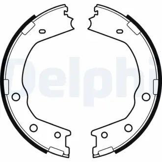 Колодки гальмівні барабанні (комплект 4 шт) Delphi LS2067