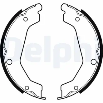 Гальмівні колодки, барабанні Delphi LS2085