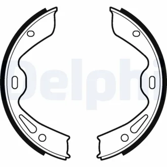Комлект тормозных накладок Delphi LS2120