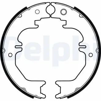 Гальмівні колодки, барабанні Delphi LS2132