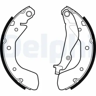 Гальмівна колодка Delphi LS2134
