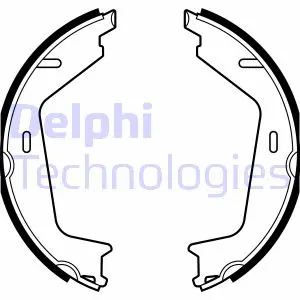 Гальмівна колодка Delphi LS2144