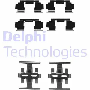 Монтажний комплект гальмівної накладки Delphi LX0130