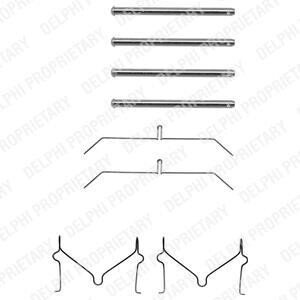 Ремкомплект гальмiвних колодок Delphi LX0145