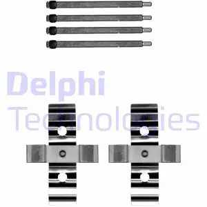 Монтажний комплект гальмівної накладки Delphi LX0702