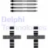 Монтажний комплект гальмівної накладки Delphi LX0703 (фото 1)