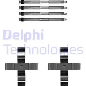 Монтажний комплект гальмівної накладки Delphi LX0703