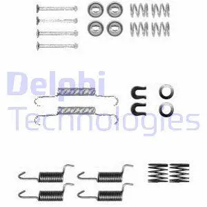 Комплектующие, тормозная колодка Delphi LY1367
