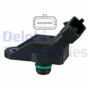 Датчик тиску, впускний газопровід Delphi PS10186