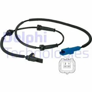 Датчик ABS передн Лів/Прав DS DS 3 CITROEN C3 AIRCROSS II, C3 II, C3 II/HATCHBACK, C3 III, C3 ORIGIN III, C3 PICASSO, C4 CACTUS, C-ELYSEE, DS3 PEUGEOT 2008 I, 207 1.0-1.6LPG 02.06- Delphi SS20390