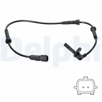 Датчик, кількість обертів колеса Delphi SS20750