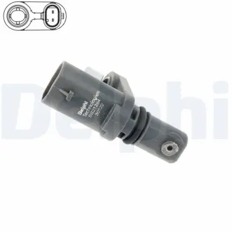 Датчик ABS задн Лів/Прав DS DS 3 / DS 3, DS 4 II, DS 7, DS 9 CITROEN BERLINGO, BERLINGO/MINIVAN, C4 GRAND PICASSO II, C4 III, C4 PICASSO II, C4 SPACETOURER, C4 X, C5 AIRCROSS 1.2-Electric 02.13- Delphi SS21264-12B1