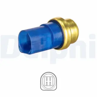 Датчик увімкнення вентилятора VW Passat/Audi A4/A6 95-05 (4 конт.) Delphi TS10480