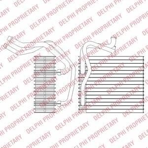 Радiатор кондицiонера ZN Delphi TSP0525198