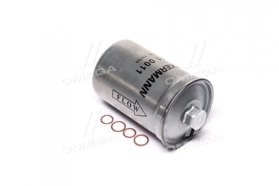 Фільтр паливний VW GOLF I, II 1.8, AUDI A6 1.8-2.8 94-97 (вир-во) DENCKERMANN A110011 (фото 1)