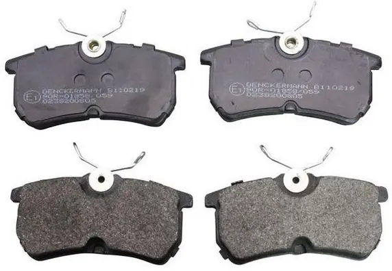 Комплект тормозных колодок, дисковый тормоз DENCKERMANN B110219 (фото 1)
