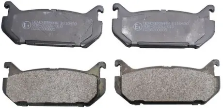 Гальмівні колодки дискові зад. Mazda 626 1.8-2.2/2.0D 92-97 DENCKERMANN B110430