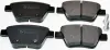 Гальмівні колодки зад. Audi A3/Seat Leon/Skoda Octavia, Superb, Yeti / VW Golf VI, Scirocco DENCKERMANN B111026 (фото 1)