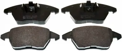 Комплект гальмівних колодок передн Audi A1 Citroen C4 Ford Mondeo Peugeot 207, 208, 3008, 307, 308 Seat Ibiza 1.0-2.5 10.03- DENCKERMANN B111074 (фото 1)