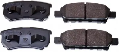 Гальмівні колодки дискові зад. Citroen C4/ Jeep Compass, Patriot/ Mitsubishi Lancer, Outlander, Pajero/ Peugeot 4007 1.6-3.8V6 04.00- DENCKERMANN B111172