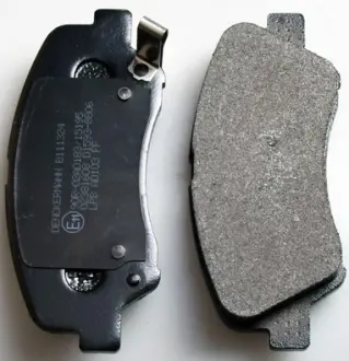 Гальмівні колодки дискові перед. Hyunday Accent 11-Kia Rio III 1.1Crdi/1.2/1.4D 11- DENCKERMANN B111324