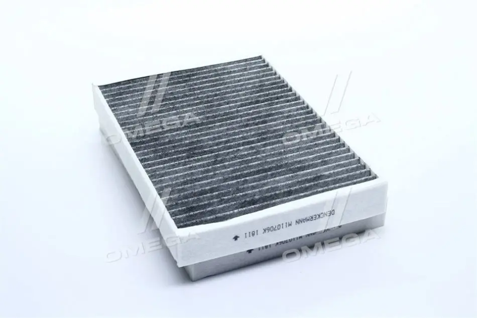Фільтр салону MB W221 05- (вугільний) (к-кт 2 шт) DENCKERMANN M110706K (фото 1)
