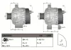 Генератор (14В, 120А, новий із заставою) CITROEN JUMPER I, JUMPER II FIAT DUCATO PEUGEOT BOXER 2.8D 09.00- DENSO DAN3024 (фото 3)