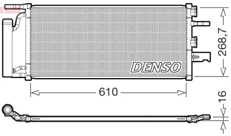 Радіатор DENSO DCN05036