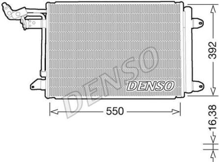 Радиатор кондиционера DENSO DCN32032