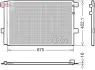 Конденсер кондиціонера DENSO DCN32065 (фото 1)