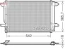 Конденсатор, система кондиціонування повітря DENSO DCN32072 (фото 1)