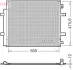 Конденсер кондиціонера DENSO DCN32073 (фото 1)