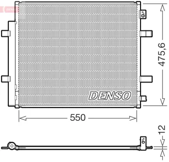 Конденсер кондиціонера DENSO DCN32073