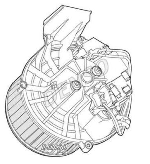 Моторчик пічки DENSO DEA07003