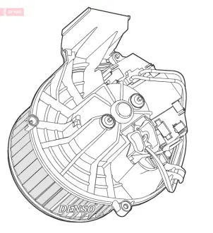 Моторчик пічки DENSO DEA07003