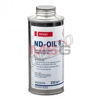 Мастило компресорне Denso ND-Oil 8 (R134a) 0,25л (997635-8250) DENSO DND08250