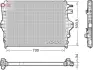 Радіатор PORSCHE/VW Cayenne/Touareg \'\'3,0-3,6 "10-18 DENSO DRM32050 (фото 1)