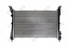 Радіатор охолодження двигуна Fiat Doblo 1.3D/1.4 10- (388x620x16) DEPO/LORO 016-017-0067 (фото 2)