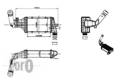 Интеркулер DEPO/LORO 037-018-0004