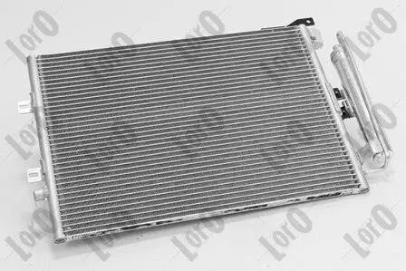 Радіатор кондиціонера Clio III/Modus 1.5 dCi 05- DEPO/LORO 042-016-0029 (фото 1)