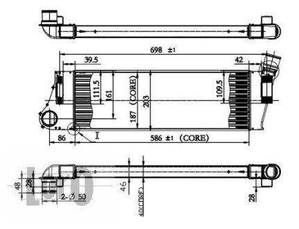 Интеркулер DEPO/LORO 042-018-0002