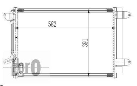 Конденсатор, кондиционер DEPO/LORO 053-016-0001