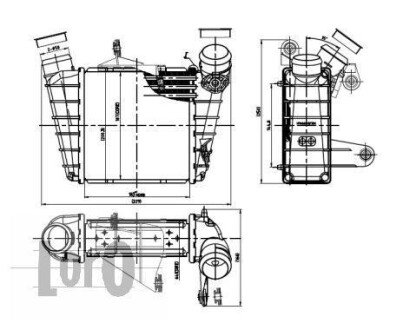 Интеркулер DEPO/LORO 053-018-0002